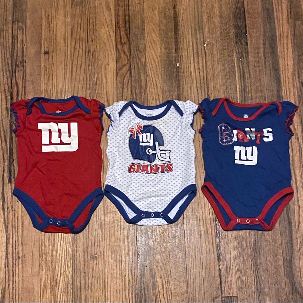 NY Giants 3️⃣ onesies